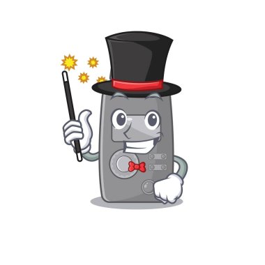 Karakterli sihirbaz ışık ölçer