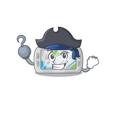 Çizgi filmdeki korsan küresel konumlandırma sistemi