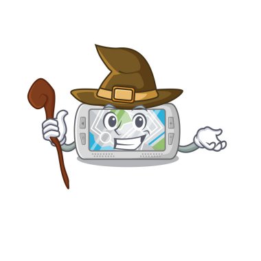 Maskot şekilli küresel cadı konumlandırma sistemi