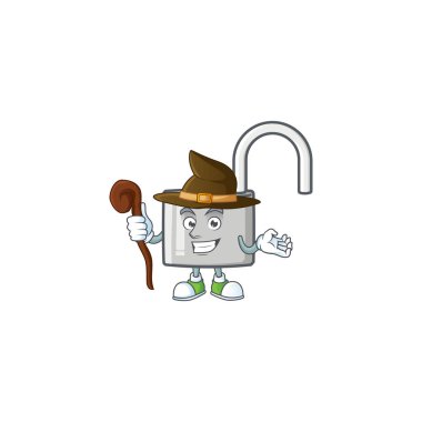 Cadı gümüşü, özel güvenlik için kilidi aç.