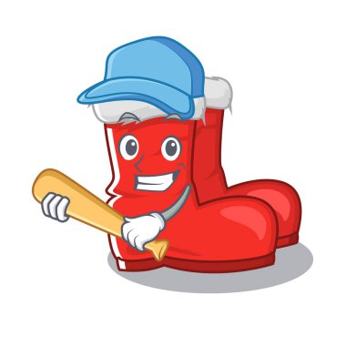 Maskot dolabında saklanmış beyzbol Noel Baba botları oynuyorum.