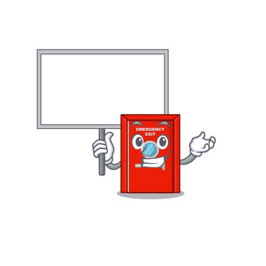 Karakterle birlikte acil çıkış kapısını getir