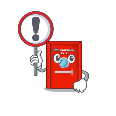 Karakterle acil çıkış kapısını işaretle