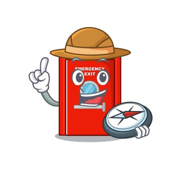 Maskotun acil çıkış kapısı.