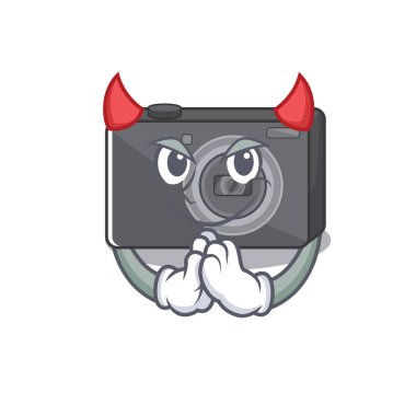 Maskotlu şeytan dijital kamerası