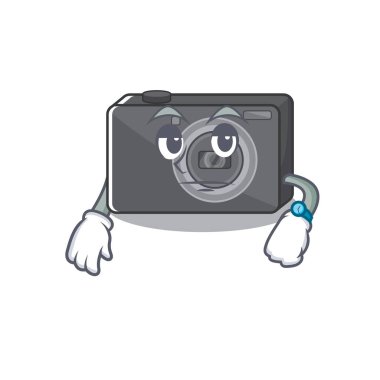 Çizgi film masasında dijital kamera bekliyor.