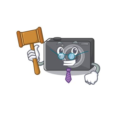 Çizgi film masasındaki dijital kamerayı yargıla