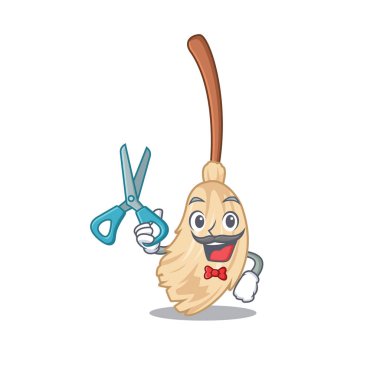 Çizgi filmde berber süpürgesi