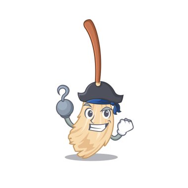 Çizgi filmdeki korsan süpürge.