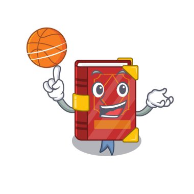 Çizgi filmdeki basketbol büyü kitabıyla