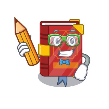 Çizgi film rafında öğrenci büyü kitabı