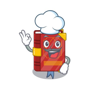 Şef büyü kitabı çizgi film rafında.