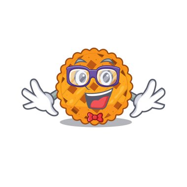 Çizgi film şeklinde inek balkabağı turtası