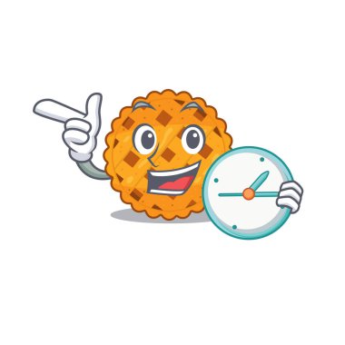 Çizgi film şeklinde balkabağı turtasıyla