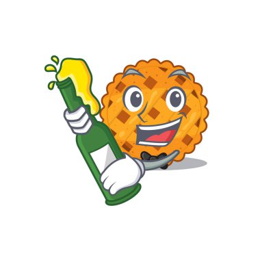 Karakter kavanozunda bira kabaklı turta