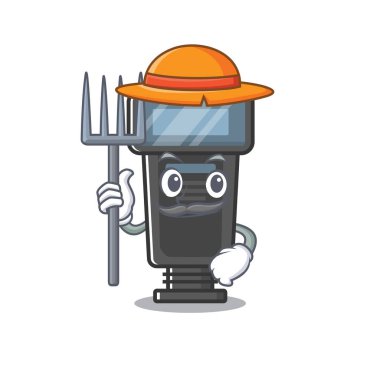 Çiftçi kamerası çizgi film şeklinde yanıp sönüyor.