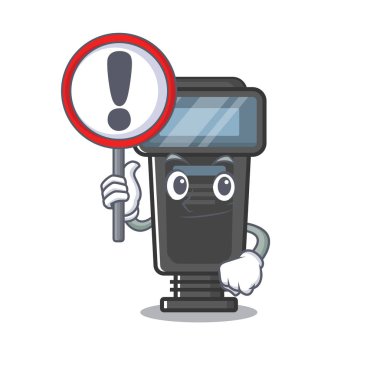 Çizgi film şeklindeki işaret kamerasıyla.