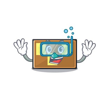 Dalış bülteni tahtası duvara yapıştı