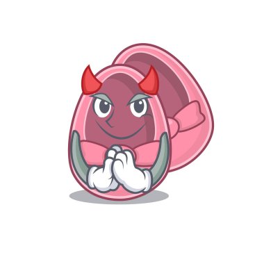 Şeytan çizgi film karakteri tasarım konsepti gibi giyinmiş bebek kız ayakkabıları.