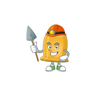 Madenci çizgi film karakteri tasarımı olarak Bell