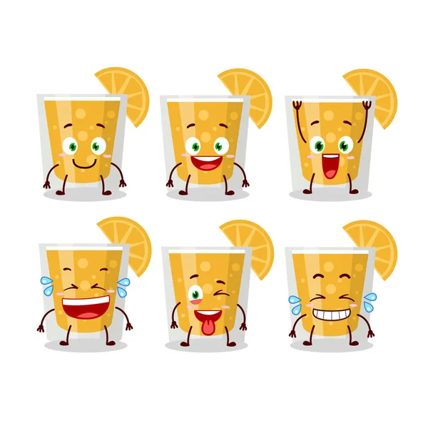 Gülen suratlı, portakal suyunun çizgi film karakteri