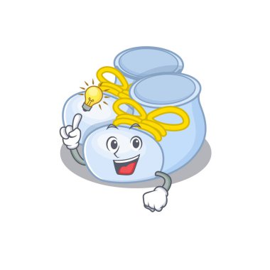 Akıllı erkek çizmelerinin maskot karakterinin bir fikri var.