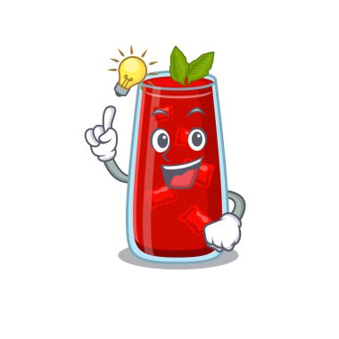 Kanlı Mary kokteyli maskot karakterinin bir fikri var.