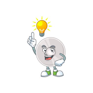 Dahiyane bir CD karikatür tasarım konsepti bir fikri vardır.