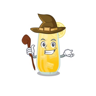 tornavida kokteyli komik ama sinsi cadı çizgi film karakteri tasarımı