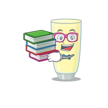 Çığlık atan orgazm kokteyle giden çalışkan bir öğrenci maskot tasarımı konsepti birçok kitap okudu.