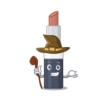 Kahverengi ruj komik ama sinsi cadı karakter tasarımı