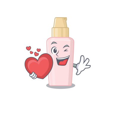 Büyük bir kalbi olan tatlı bir çizgi film karakteri.