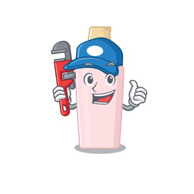 temel çizgi film karakter tasarımı aracı ile bir Tesisatçı olarak