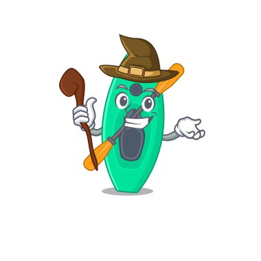 Çizgi film karakter tasarımında sinsi cadı kanosu