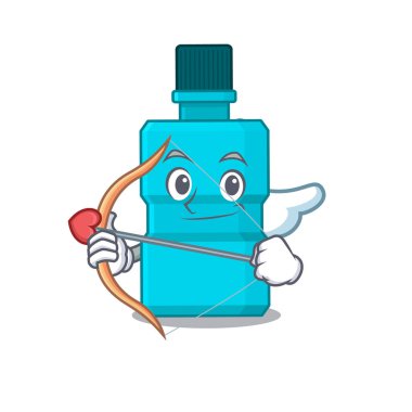 Sevimli bir gargara, oklu romantik bir aşk romanı gibi.