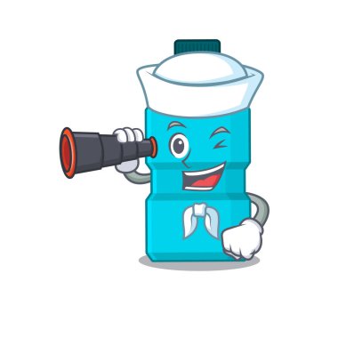 Dürbünlü Gargara Denizcisi 'nin çizgi film tasarımı.