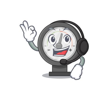 Basınç göstergesi çizgi film tasarımı. Hokkabazlık yapmayı seviyorum.