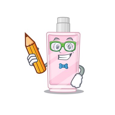 Salgın sırasında evde parfüm maskotu tasarımı çalışması