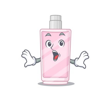 Parfüm maskotu tasarımı inanılmaz bir jest gösteriyor.