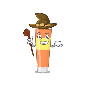 Sinsi cadı diş macunu çizgi film karakter tasarımı stili