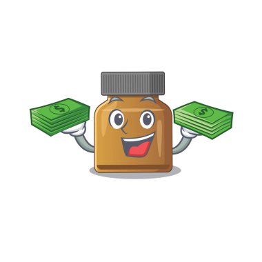 Çok parası olan zengin bir B vitamini çizgi film karakteri.