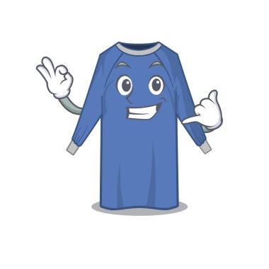 Tek kullanımlık kıyafetlerin karikatür tasarımı bana komik jest diyebilirsin. Vektör illüstrasyonu