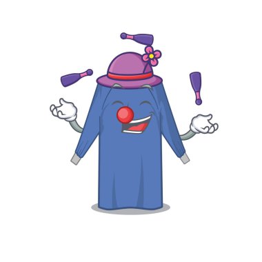 Tek kullanımlık bir çizgi film tasarımı, hokkabazlık yapmayı başarıyor. Vektör illüstrasyonu