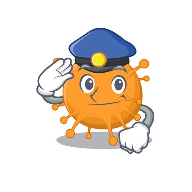 Polis memuru, mavi şapkalı bir anaplazma çiziyor.