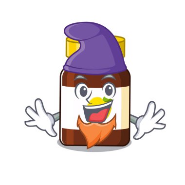 Bir peri masalı karakteri olarak C vitamini tasarımı.