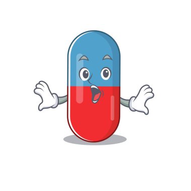 İlaç maskotu tasarımı. Şaşırtıcı bir jest.