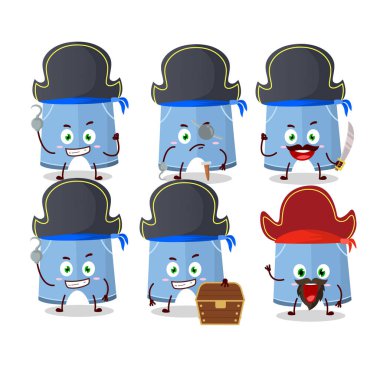 Çeşitli korsan ifadeli şortların çizgi film karakteri