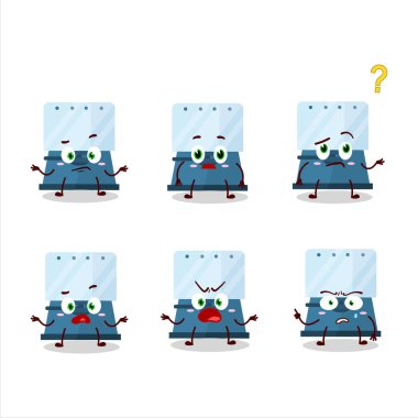 Otomatik espresso kahvesinin çizgi film karakteri.