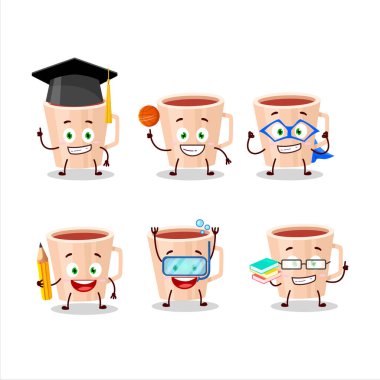 Şükran Günü Çayı öğrencisinin değişik ifadeleri olan çizgi film karakteri.