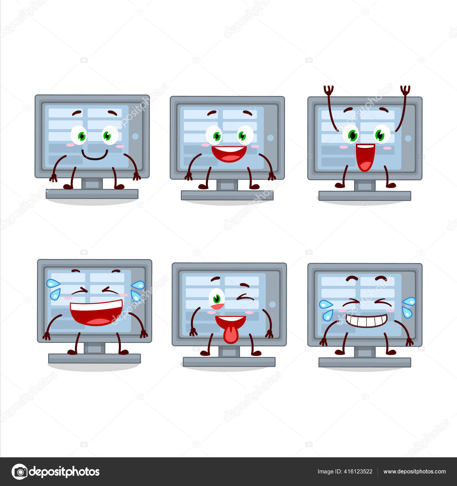 Among Us Monitorストックベクター ロイヤリティフリーamong Us Monitorイラスト Depositphotos